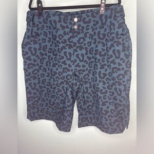 Wild Rye Frankie Bike Shorts “Spruce Meow” Cheetah – Size 16